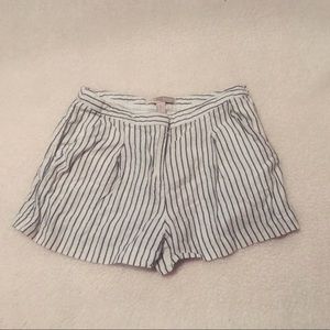 striped shorts